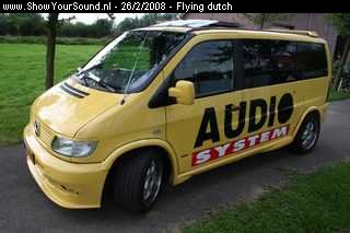 showyoursound.nl - De beukbus van Audio-system - flying dutch - SyS_2008_2_26_16_54_43.jpg - pzo is hij af kwa buitenkant hij staat nu op sloffen van voor 285-40 -18 inch 10 j en achter op 295-40-18 inch 10 j/p